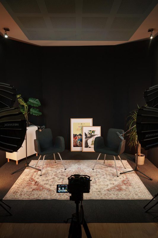 Há nova sala de captação de imagem